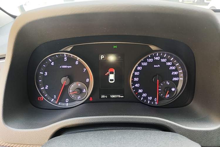 Used Hyundai Elantra (6th Generation / Lingdong) 2018 1.4T Dual-Clutch Xuan Dong · Dynamic Edition Instrument Cluster