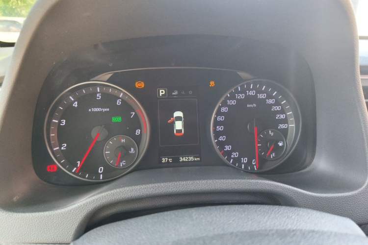 Used Hyundai Elantra (6th Generation / Lingdong) 2018 1.4T Dual-Clutch Xuan Dong · Dynamic Edition Instrument Cluster