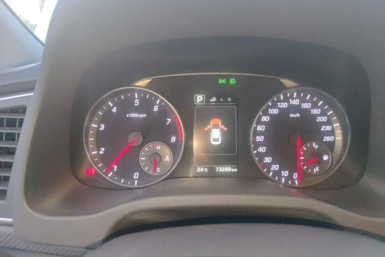 Used Hyundai Elantra (6th Generation / Lingdong) 2018 1.4T Dual-Clutch Xuan Dong · Dynamic Edition Instrument Cluster