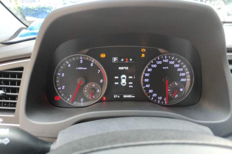 Used Hyundai Elantra (6th Generation / Lingdong) 2018 1.4T Dual-Clutch Xuan Dong · Dynamic Edition Instrument Cluster