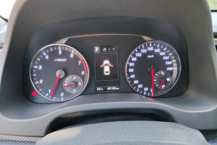 Used Hyundai Elantra (6th Generation / Lingdong) 2018 1.4T Dual-Clutch Xuan Dong · Dynamic Edition Instrument Cluster