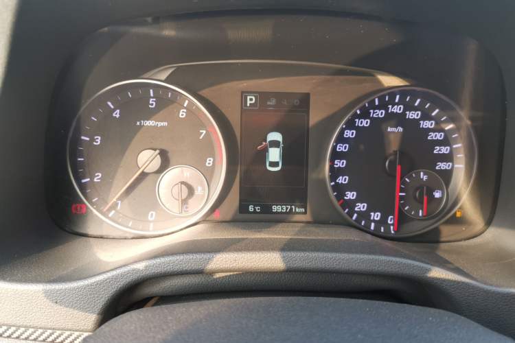 Used Hyundai Elantra (6th Generation / Lingdong) 2018 1.4T Dual-Clutch Xuan Dong · Dynamic Edition Instrument Cluster