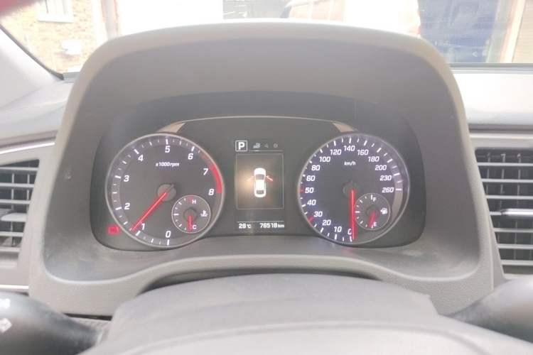 Used Hyundai Elantra (6th Generation / Lingdong) 2018 1.4T Dual-Clutch Xuan Dong · Dynamic Edition Instrument Cluster