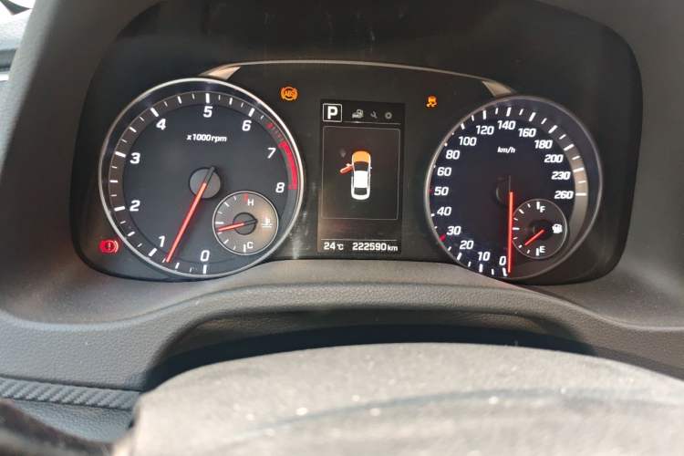 Used Hyundai Elantra (6th Generation / Lingdong) 2018 1.4T Dual-Clutch Xuan Dong · Dynamic Edition Instrument Cluster