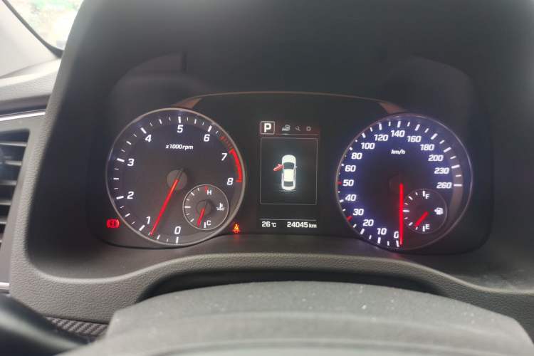 Used Hyundai Elantra (6th Generation / Lingdong) 2018 1.4T Dual-Clutch Xuan Dong · Dynamic Edition Instrument Cluster