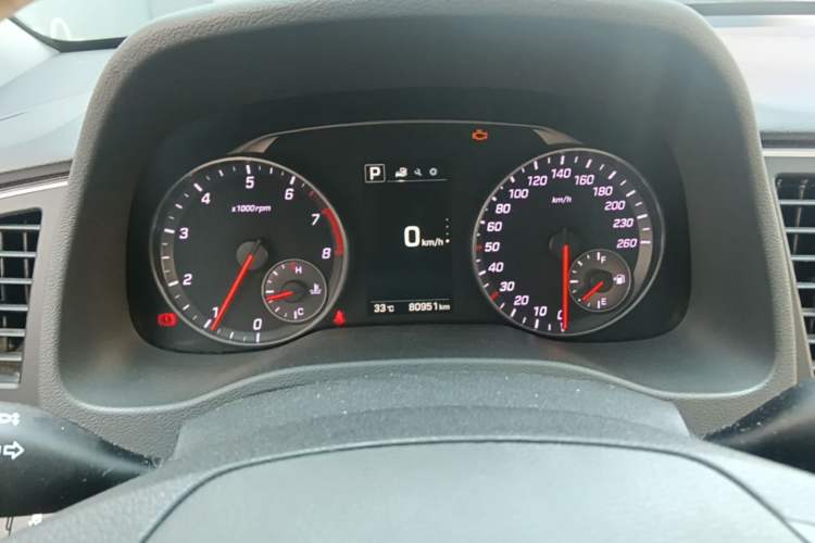 Used Hyundai Elantra (6th Generation / Lingdong) 2018 1.4T Dual-Clutch Xuan Dong · Dynamic Edition Instrument Cluster