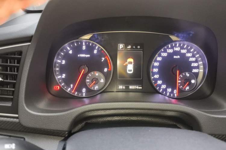 Used Hyundai Elantra (6th Generation / Lingdong) 2018 1.4T Dual-Clutch Xuan Dong · Dynamic Edition Instrument Cluster