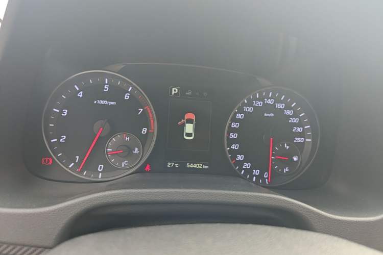 Used Hyundai Elantra (6th Generation / Lingdong) 2018 1.4T Dual-Clutch Xuan Dong · Dynamic Edition Instrument Cluster