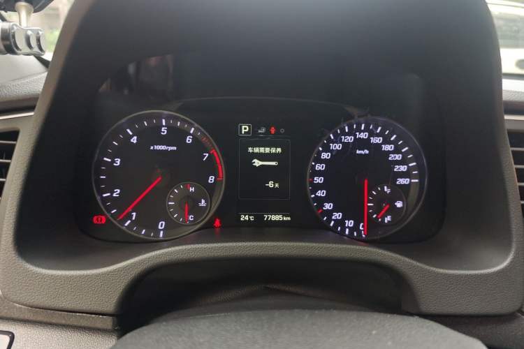 Used Hyundai Elantra (6th Generation / Lingdong) 2018 1.4T Dual-Clutch Xuan Dong · Dynamic Edition Instrument Cluster