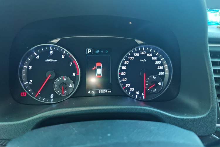 Used Hyundai Elantra (6th Generation / Lingdong) 2018 1.4T Dual-Clutch Xuan Dong · Dynamic Edition Instrument Cluster