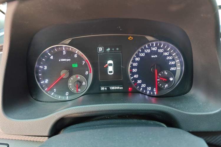 Used Hyundai Elantra (6th Generation / Lingdong) 2018 1.4T Dual-Clutch Xuan Dong · Dynamic Edition Instrument Cluster