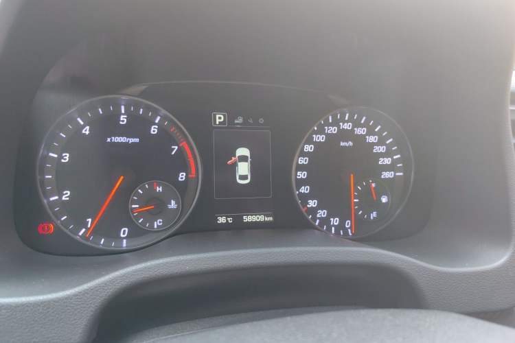 Used Hyundai Elantra (6th Generation / Lingdong) 2018 1.4T Dual-Clutch Xuan Dong · Dynamic Edition Instrument Cluster