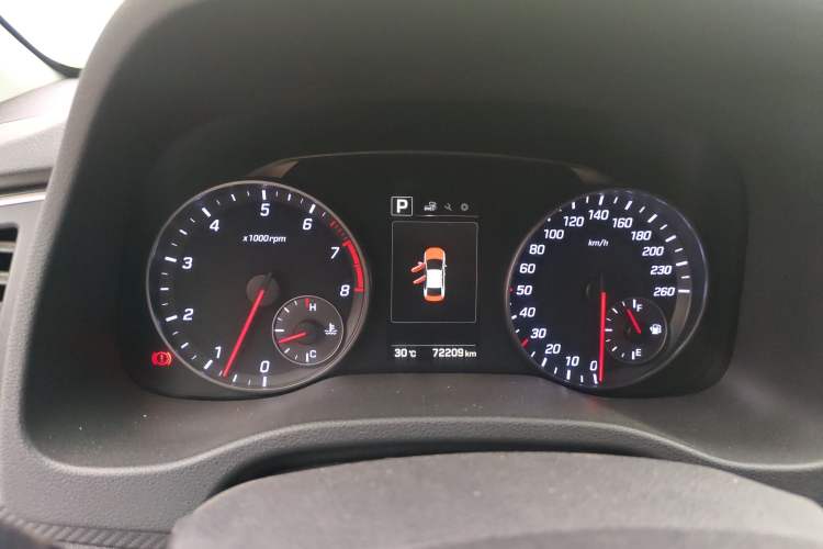 Used Hyundai Elantra (6th Generation / Lingdong) 2018 1.4T Dual-Clutch Xuan Dong · Dynamic Edition Instrument Cluster