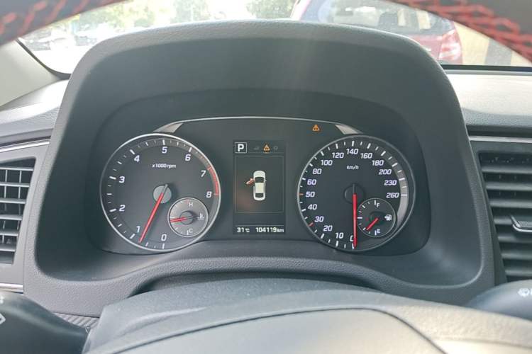 Used Hyundai Elantra (6th Generation / Lingdong) 2018 1.4T Dual-Clutch Xuan Dong · Dynamic Edition Instrument Cluster