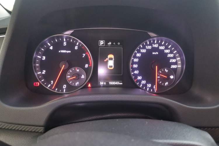 Used Hyundai Elantra (6th Generation / Lingdong) 2018 1.4T Dual-Clutch Xuan Dong · Dynamic Edition Instrument Cluster