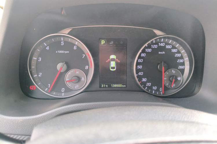 Used Hyundai Elantra (6th Generation / Lingdong) 2018 1.4T Dual-Clutch Xuan Dong · Dynamic Edition Instrument Cluster