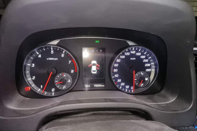 Used Hyundai Elantra (6th Generation / Lingdong) 2018 1.4T Dual-Clutch Xuan Dong · Dynamic Edition Instrument Cluster