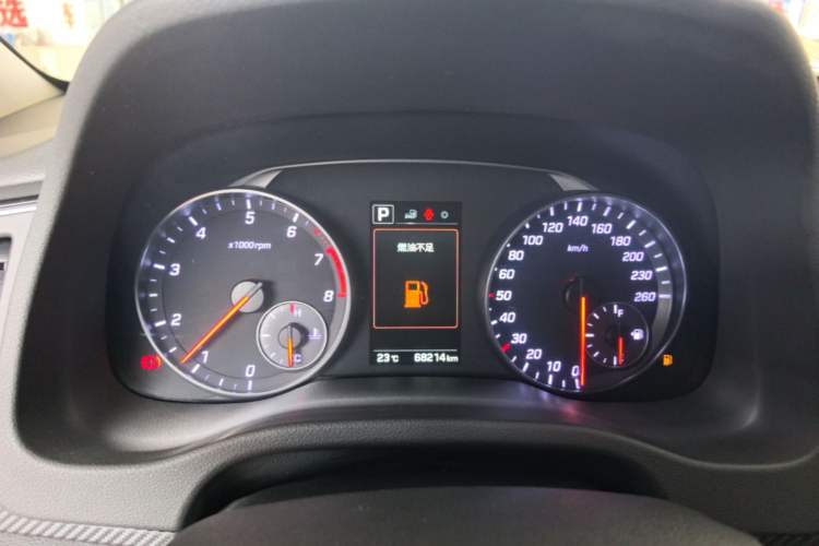 Used Hyundai Elantra (6th Generation / Lingdong) 2018 1.4T Dual-Clutch Xuan Dong · Dynamic Edition Instrument Cluster