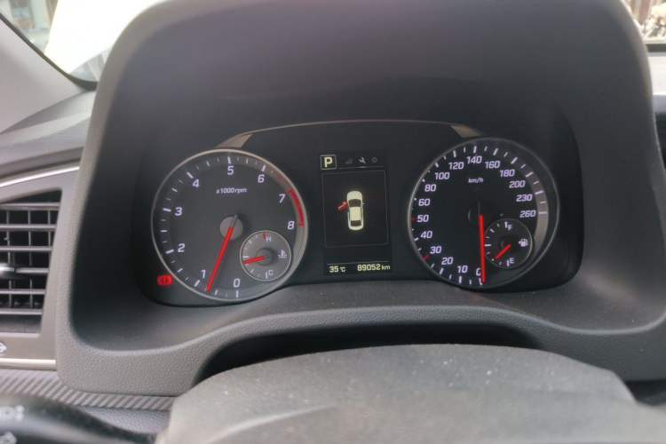 Used Hyundai Elantra (6th Generation / Lingdong) 2018 1.4T Dual-Clutch Xuan Dong · Dynamic Edition Instrument Cluster