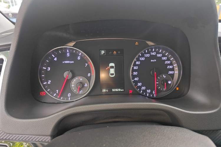 Used Hyundai Elantra (6th Generation / Lingdong) 2018 1.4T Dual-Clutch Xuan Dong · Dynamic Edition Instrument Cluster