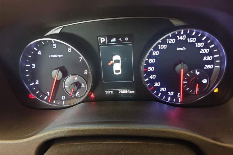 Used Hyundai Elantra (6th Generation / Lingdong) 2018 1.4T Dual-Clutch Xuan Dong · Dynamic Edition Instrument Cluster