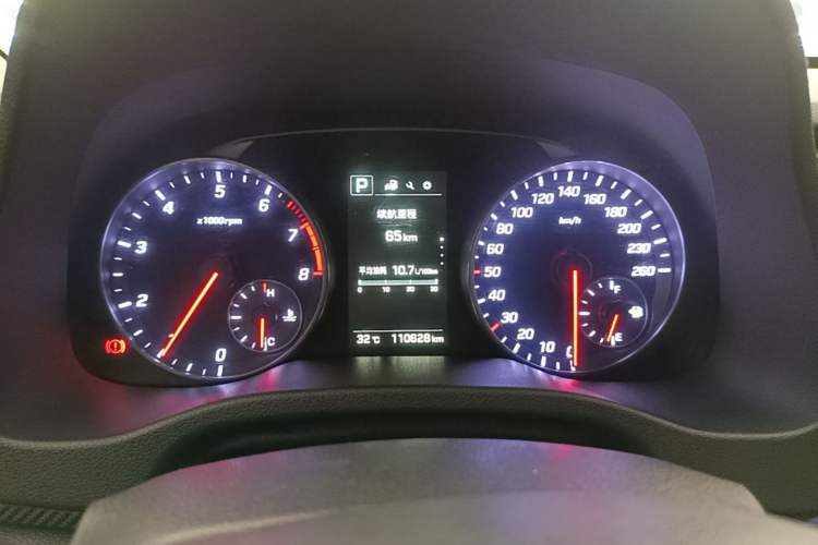 Used Hyundai Elantra (6th Generation / Lingdong) 2018 1.4T Dual-Clutch Xuan Dong · Dynamic Edition Instrument Cluster