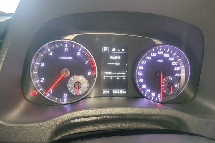 Used Hyundai Elantra (6th Generation / Lingdong) 2018 1.4T Dual-Clutch Xuan Dong · Dynamic Edition Instrument Cluster