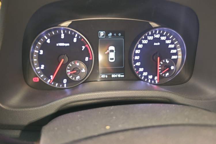 Used Hyundai Elantra (6th Generation / Lingdong) 2018 1.4T Dual-Clutch Xuan Dong · Dynamic Edition Instrument Cluster