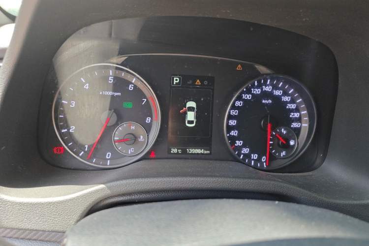 Used Hyundai Elantra (6th Generation / Lingdong) 2018 1.4T Dual-Clutch Xuan Dong · Dynamic Edition Instrument Cluster