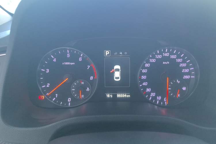 Used Hyundai Elantra (6th Generation / Lingdong) 2018 1.4T Dual-Clutch Xuan Dong · Dynamic Edition Instrument Cluster