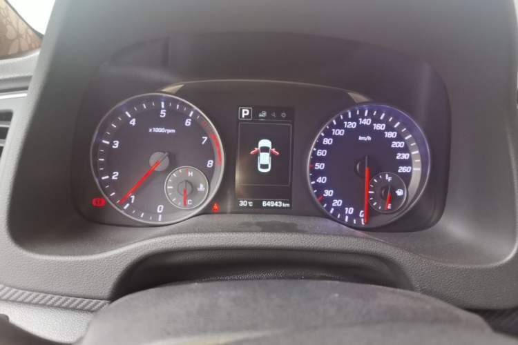 Used Hyundai Elantra (6th Generation / Lingdong) 2018 1.4T Dual-Clutch Xuan Dong · Dynamic Edition Instrument Cluster