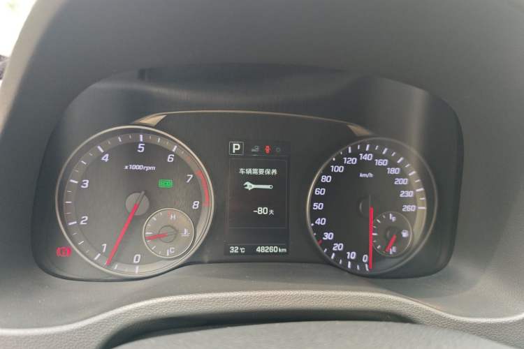 Used Hyundai Elantra (6th Generation / Lingdong) 2018 1.4T Dual-Clutch Xuan Dong · Dynamic Edition Instrument Cluster