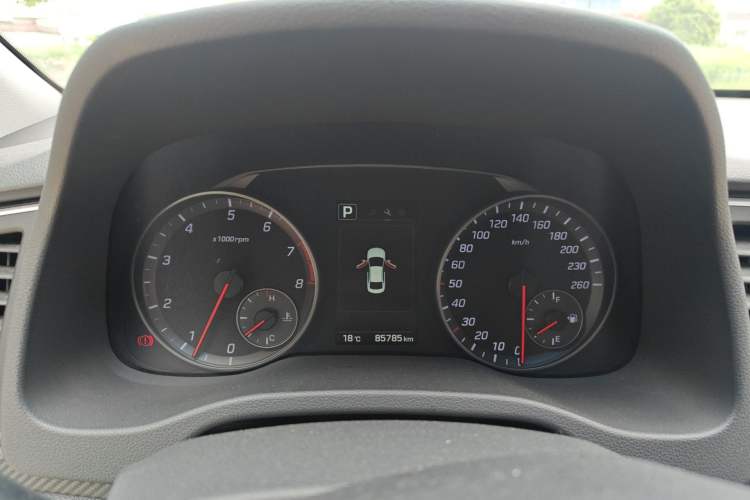 Used Hyundai Elantra (6th Generation / Lingdong) 2018 1.4T Dual-Clutch Xuan Dong · Dynamic Edition Instrument Cluster