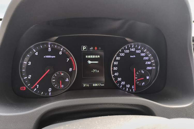 Used Hyundai Elantra (6th Generation / Lingdong) 2018 1.4T Dual-Clutch Xuan Dong · Dynamic Edition Instrument Cluster
