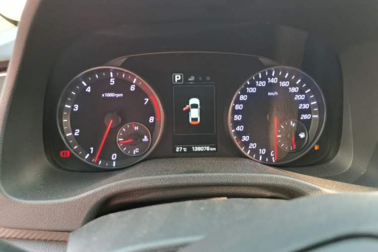 Used Hyundai Elantra (6th Generation / Lingdong) 2018 1.4T Dual-Clutch Xuan Dong · Dynamic Edition Instrument Cluster