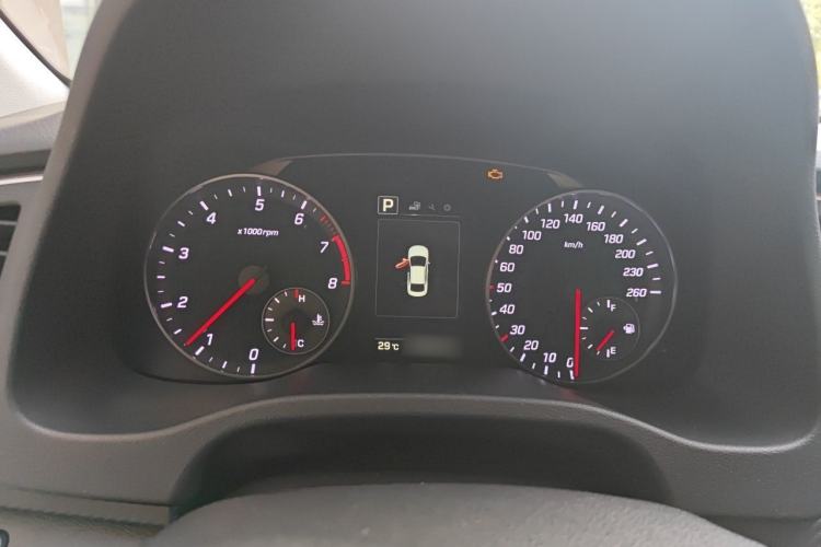 Used Hyundai Elantra (6th Generation / Lingdong) 2018 1.4T Dual-Clutch Xuan Dong · Dynamic Edition Instrument Cluster
