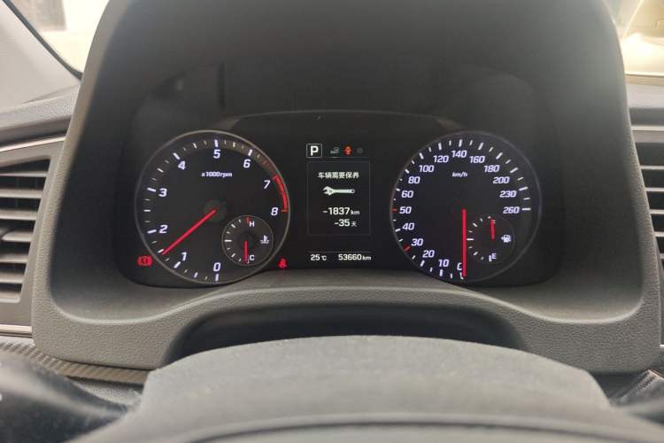Used Hyundai Elantra (6th Generation / Lingdong) 2018 1.4T Dual-Clutch Xuan Dong · Dynamic Edition Instrument Cluster