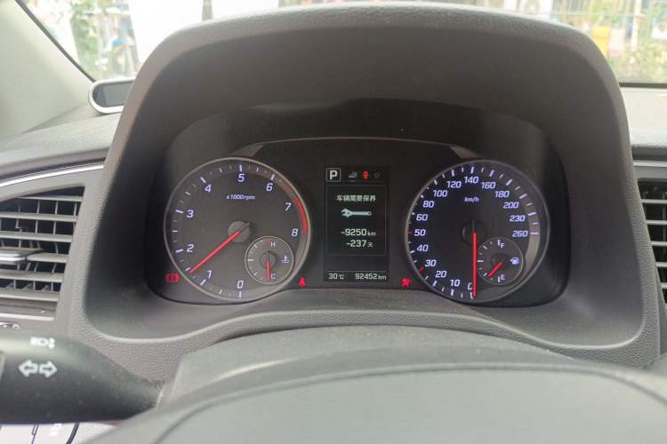 Used Hyundai Elantra (6th Generation / Lingdong) 2018 1.4T Dual-Clutch Xuan Dong · Dynamic Edition Instrument Cluster