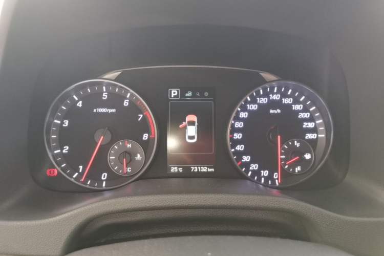 Used Hyundai Elantra (6th Generation / Lingdong) 2018 1.4T Dual-Clutch Xuan Dong · Dynamic Edition Instrument Cluster