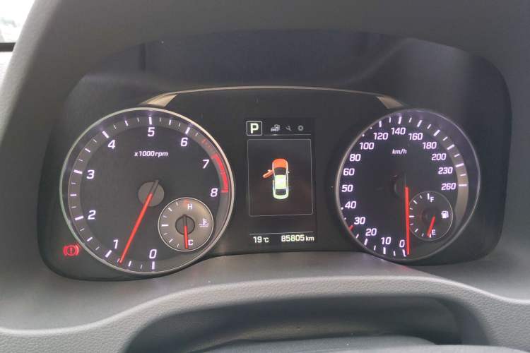 Used Hyundai Elantra (6th Generation / Lingdong) 2018 1.4T Dual-Clutch Xuan Dong · Dynamic Edition Instrument Cluster