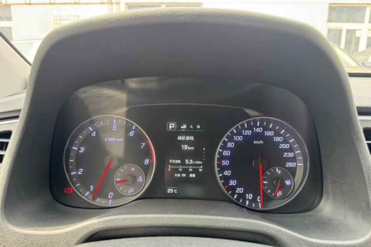 Used Hyundai Elantra (6th Generation / Lingdong) 2018 1.4T Dual-Clutch Xuan Dong · Dynamic Edition Instrument Cluster