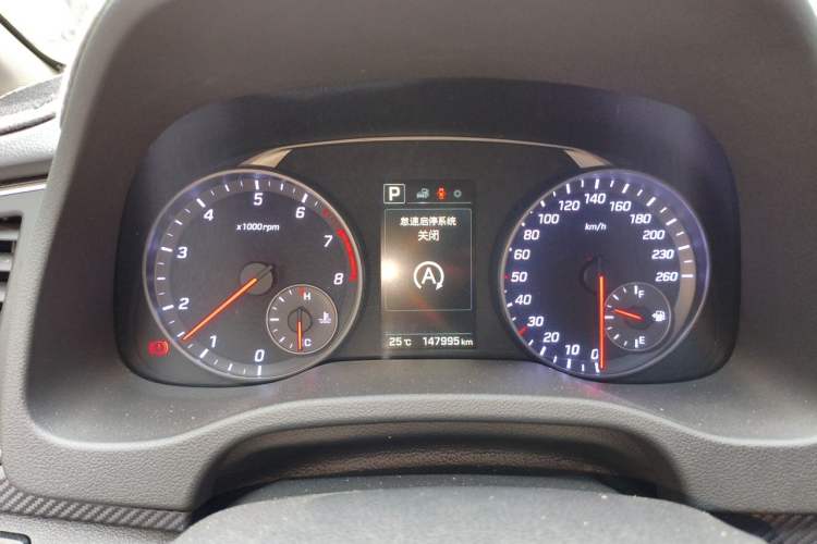 Used Hyundai Elantra (6th Generation / Lingdong) 2018 1.4T Dual-Clutch Xuan Dong · Dynamic Edition Instrument Cluster