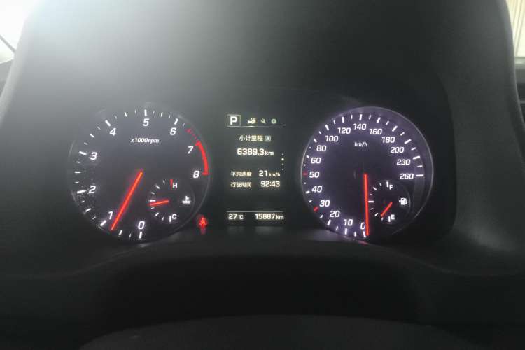 Used Hyundai Elantra (6th Generation / Lingdong) 2018 1.4T Dual-Clutch Xuan Dong · Dynamic Edition Instrument Cluster