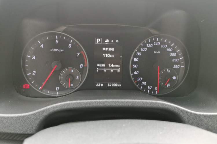 Used Hyundai Elantra (6th Generation / Lingdong) 2018 1.4T Dual-Clutch Xuan Dong · Dynamic Edition Instrument Cluster