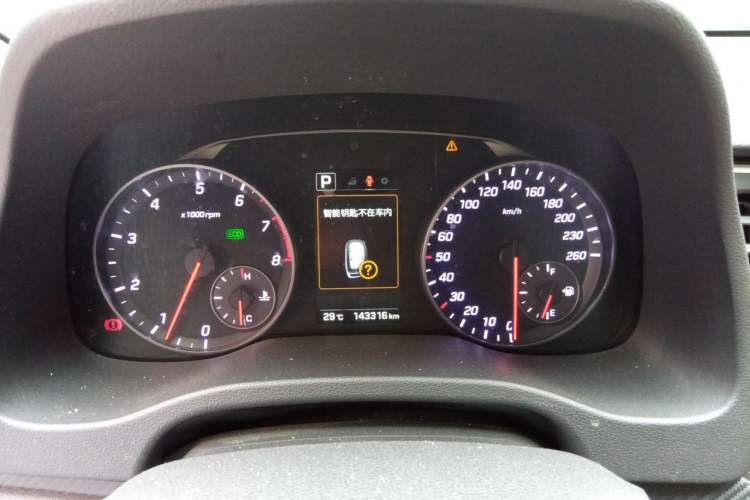 Used Hyundai Elantra (6th Generation / Lingdong) 2018 1.4T Dual-Clutch Xuan Dong · Dynamic Edition Instrument Cluster