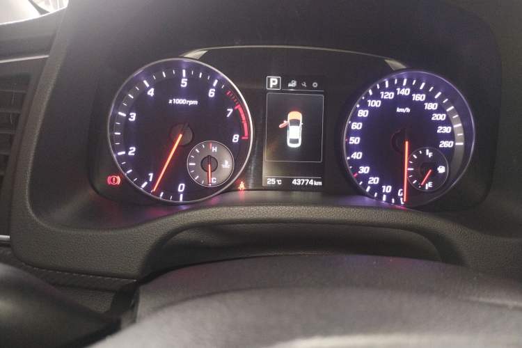 Used Hyundai Elantra (6th Generation / Lingdong) 2018 1.4T Dual-Clutch Xuan Dong · Dynamic Edition Instrument Cluster