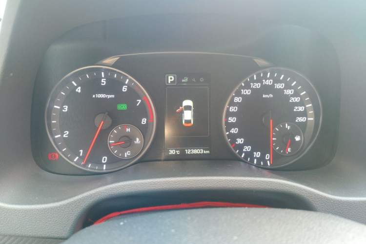 Used Hyundai Elantra (6th Generation / Lingdong) 2018 1.4T Dual-Clutch Xuan Dong · Dynamic Edition Instrument Cluster