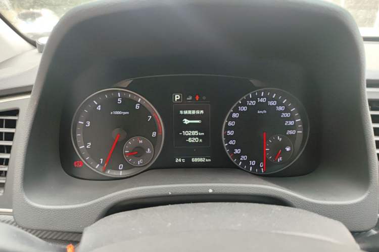 Used Hyundai Elantra (6th Generation / Lingdong) 2018 1.4T Dual-Clutch Xuan Dong · Dynamic Edition Instrument Cluster