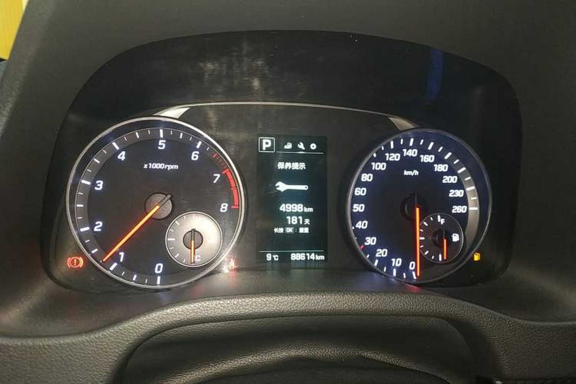 Used Hyundai Elantra (6th Generation / Lingdong) 2018 1.4T Dual-Clutch Xuan Dong · Dynamic Edition Instrument Cluster