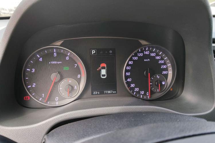 Used Hyundai Elantra (6th Generation / Lingdong) 2018 1.4T Dual-Clutch Xuan Dong · Dynamic Edition Instrument Cluster